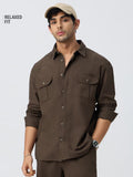 Cotton Linen Utility: Mocha